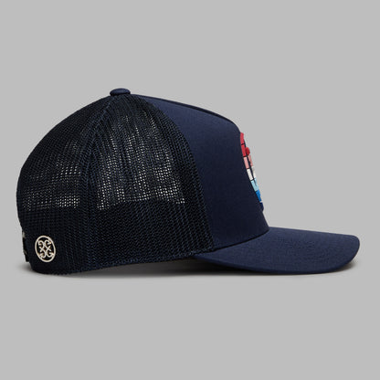 G/FORE GRADIENT CIRCLE G'S MID TRUCKER HAT |HATS