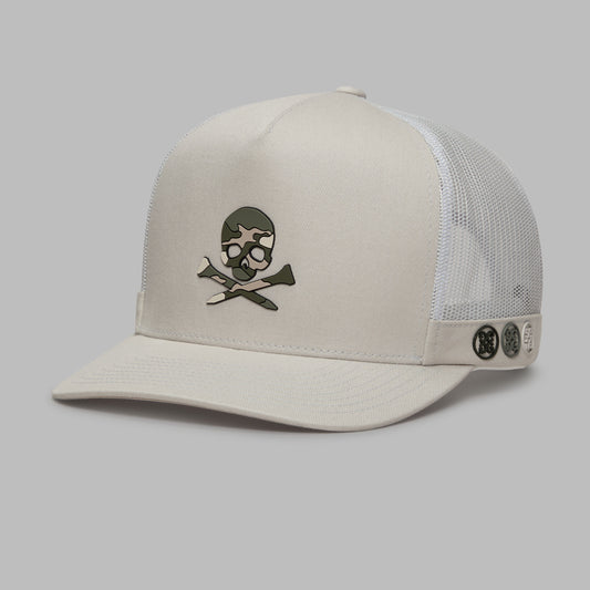 G/FORE CAMO SKULL & TEES TALL TRUCKER HAT |HATS