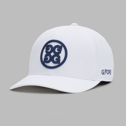 G/FORE CIRCLE G'S STRETCH TWILL SNAPBACK HAT