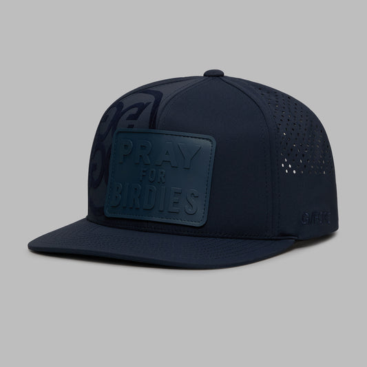 G/FORE PRAY FOR BIRDIES PATCH PERFORATED DELTA HAT |HATS