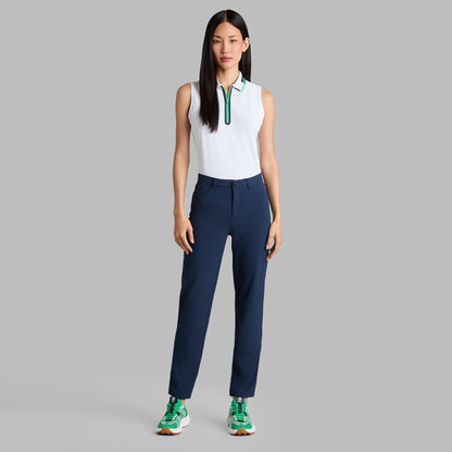 G/FORE CONTRAST TECH PIQUÉ SLEEVELESS POLO