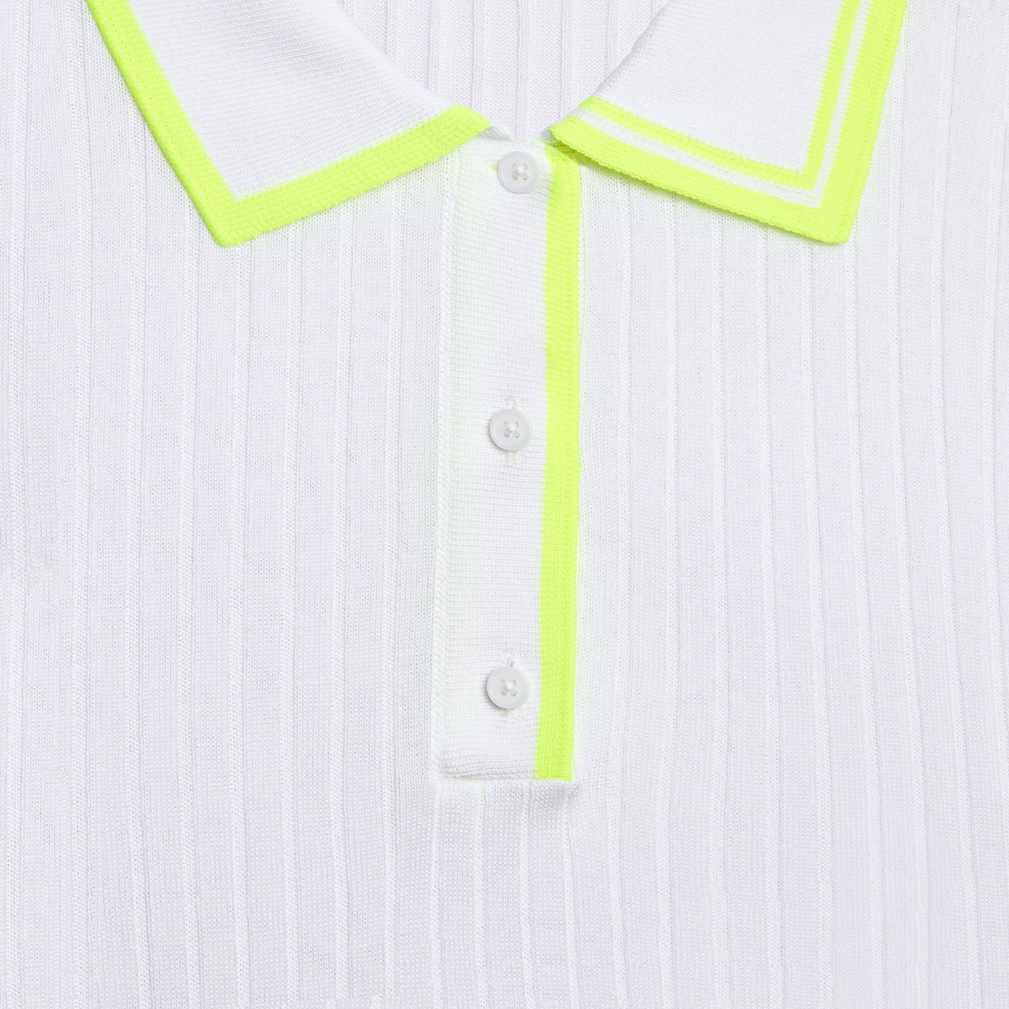 G/FORE RIBBED KNIT LONG SLEEVE POLO SWEATER