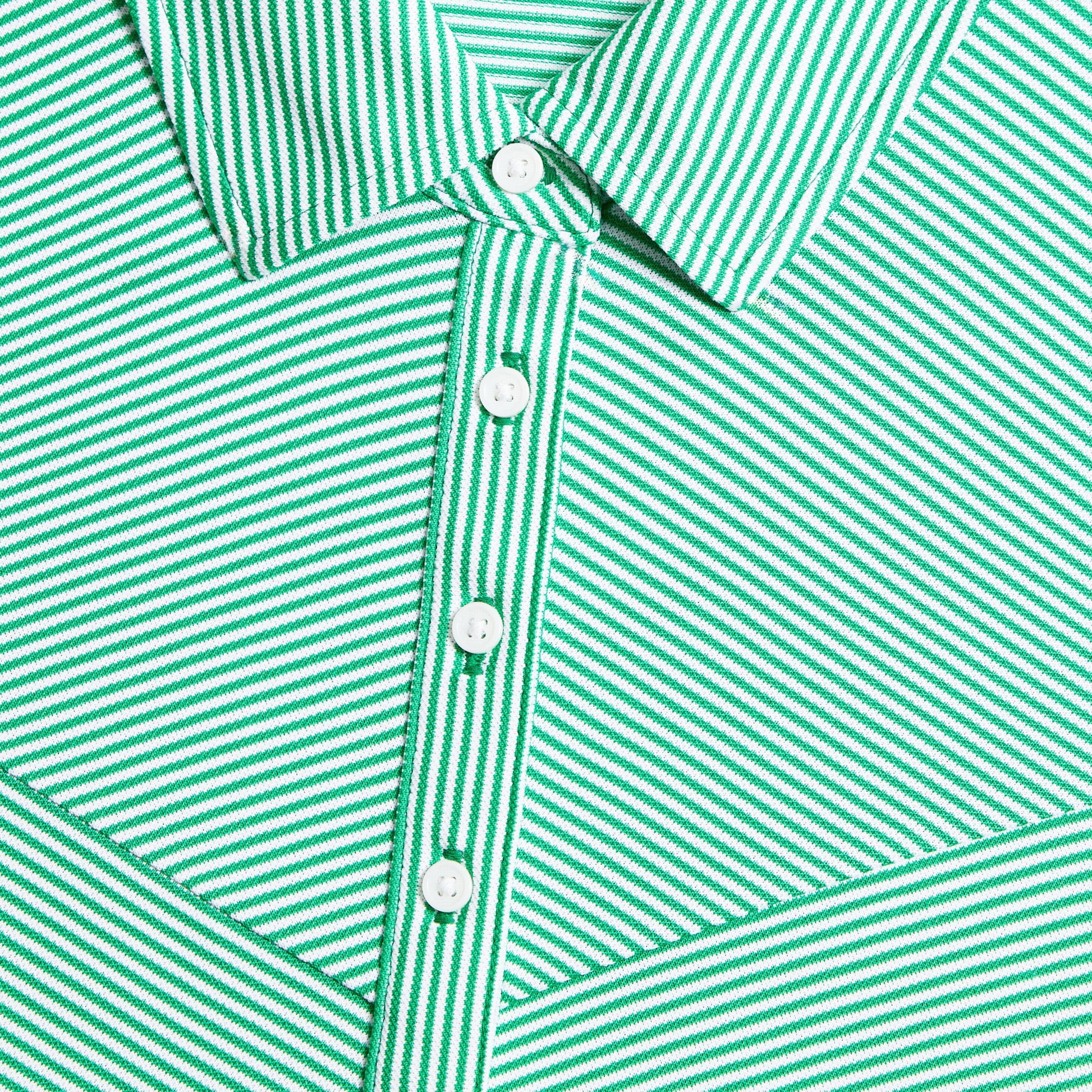 G/FORE CHEVRON STRIPE TECH PIQUÉ SLEEVELESS POLO