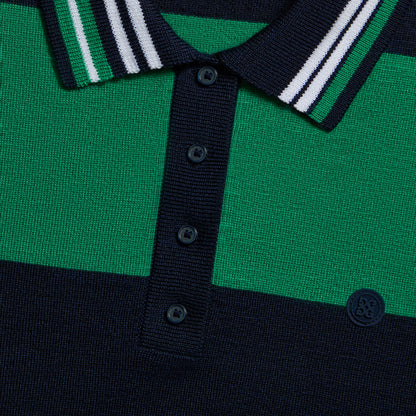 G/FORE RUGBY MERINO WOOL SWEATER POLO