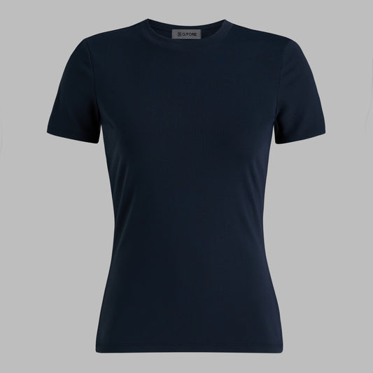G/FORE TECH NYLON RIB FITTED TEE