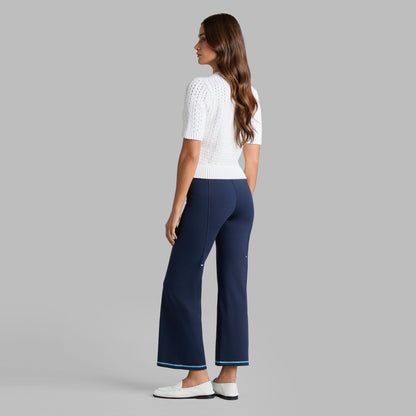 G/FORE LTD RELEASE VILLA COTTON BLEND CROPPED SHORT SLEEVE SWEATER