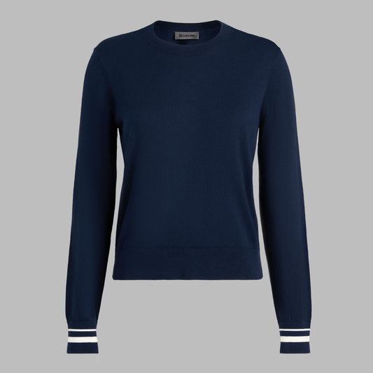 G/FORE COOLING COTTON CREWNECK SWEATER