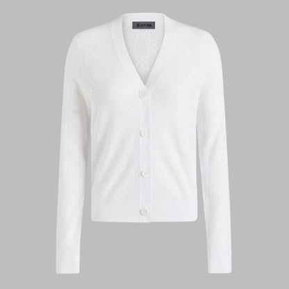 G/FORE POINTELLE G SWEATER CARDIGAN
