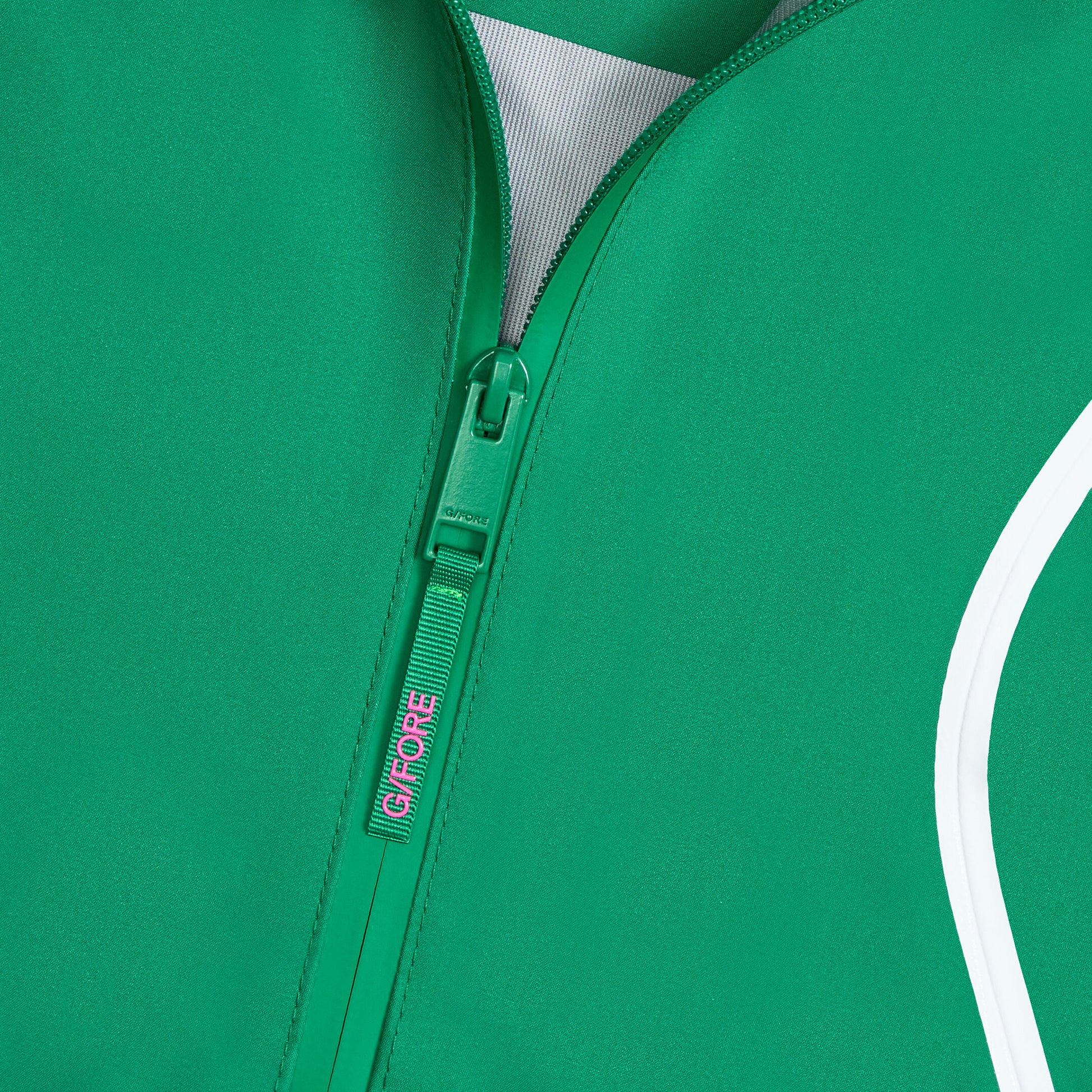 G/FORE PANELED WATER REPELLENT HOODED JACKET