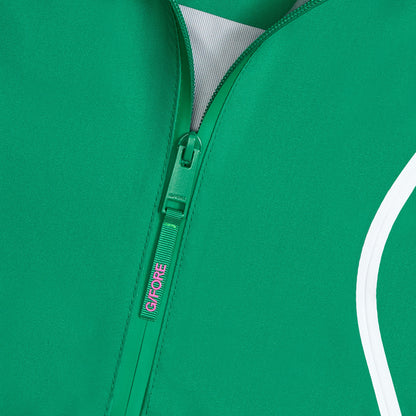 G/FORE PANELED WATER REPELLENT HOODED JACKET