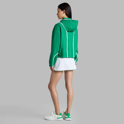 G/FORE PANELED WATER REPELLENT HOODED JACKET