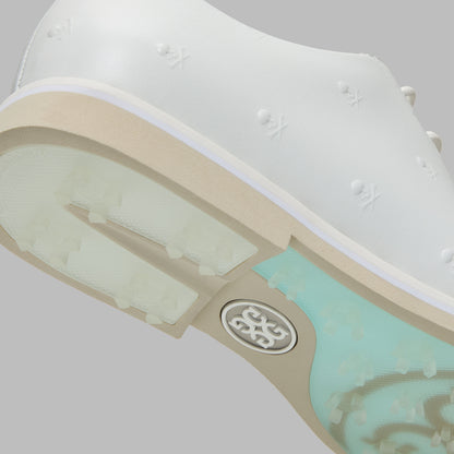 G/FORE GALLIVANTER STUDDED LEATHER SKULL & TEES GOLF SHOE