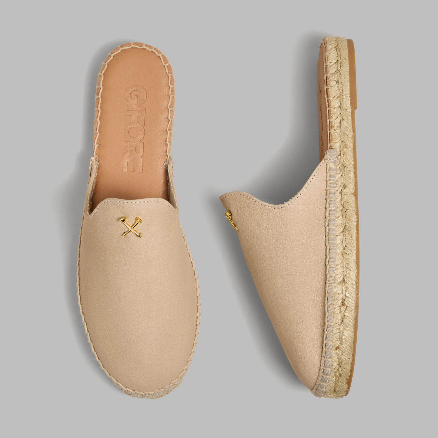 G/FORE METAL TEES NUBUCK ESPADRILLE