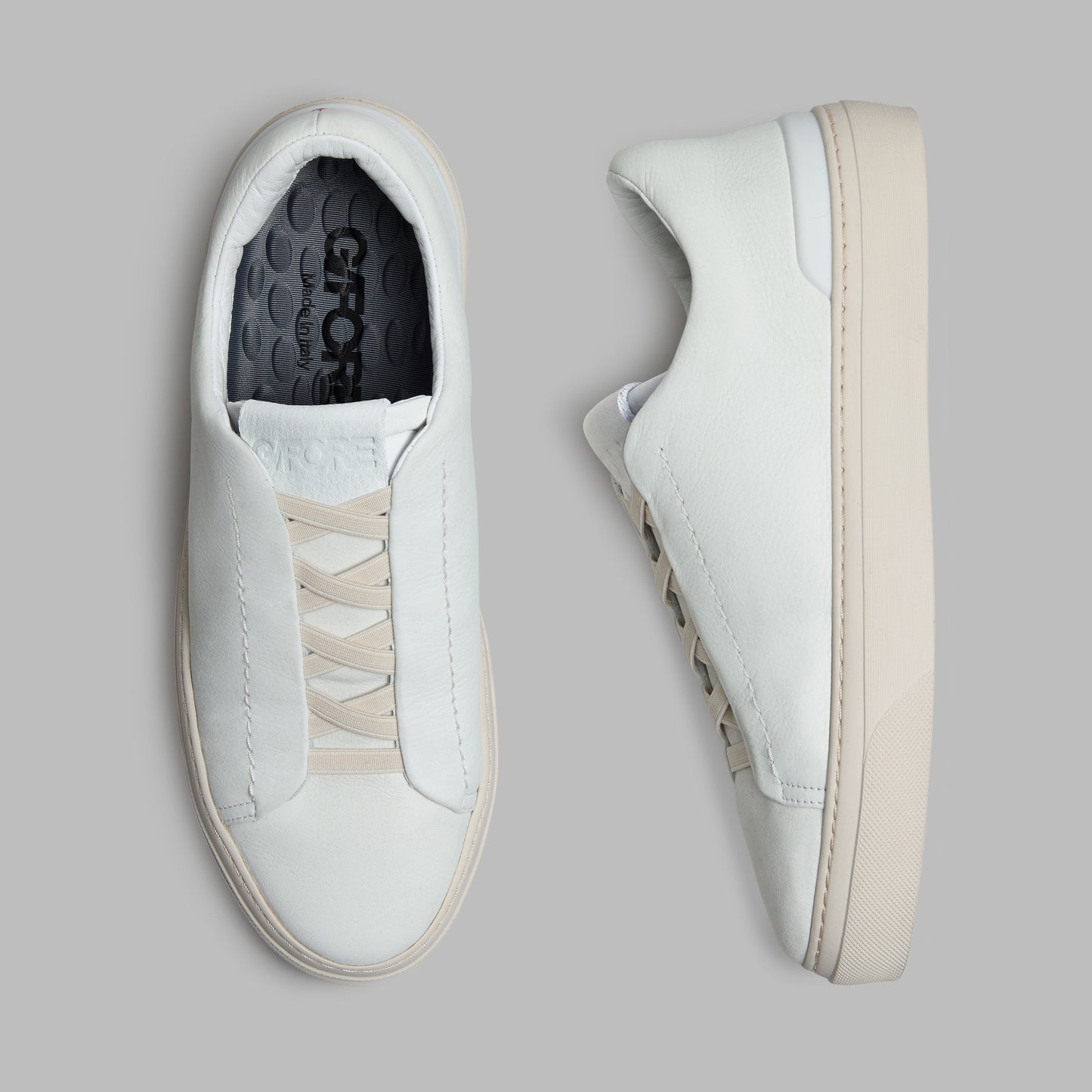 G/FORE ENDEAVOUR SLIP ON LEATHER SNEAKER