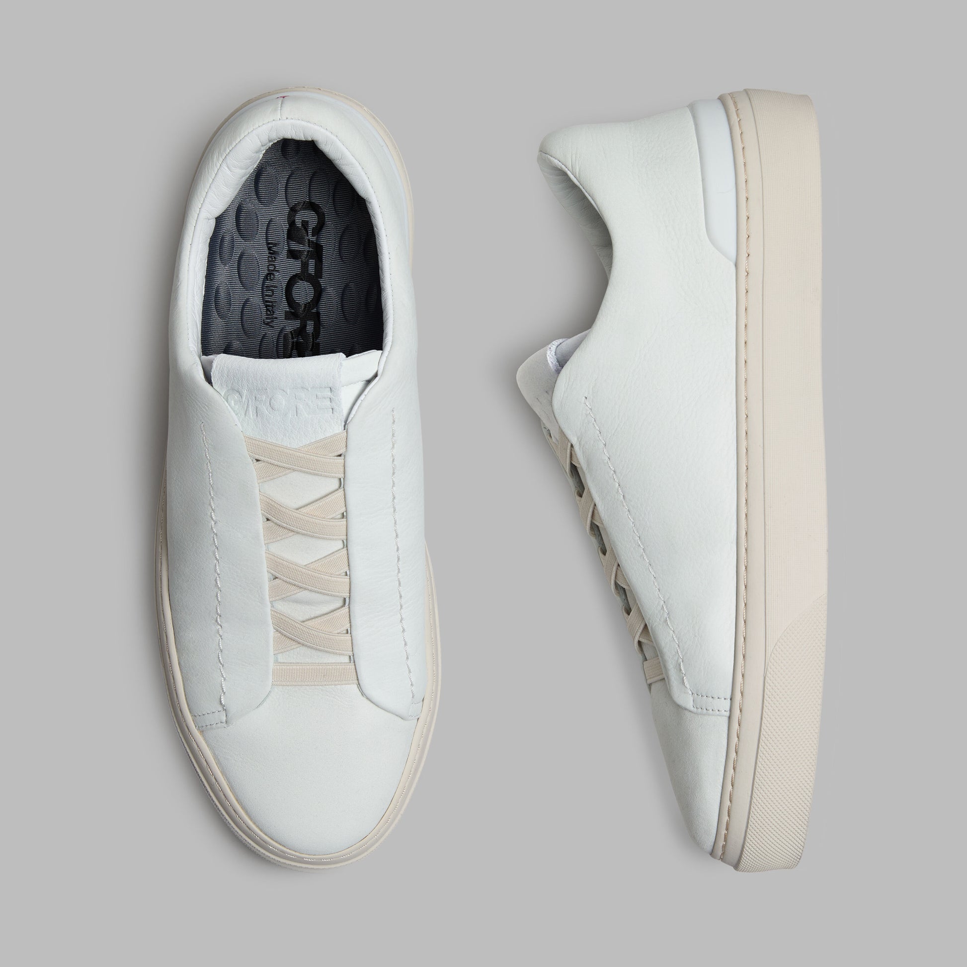 G/FORE ENDEAVOUR SLIP ON LEATHER SNEAKER