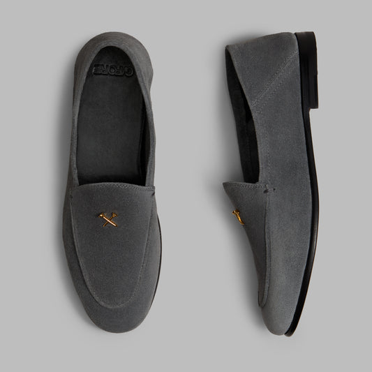 G/FORE METAL TEES SUEDE FLEX LOAFER