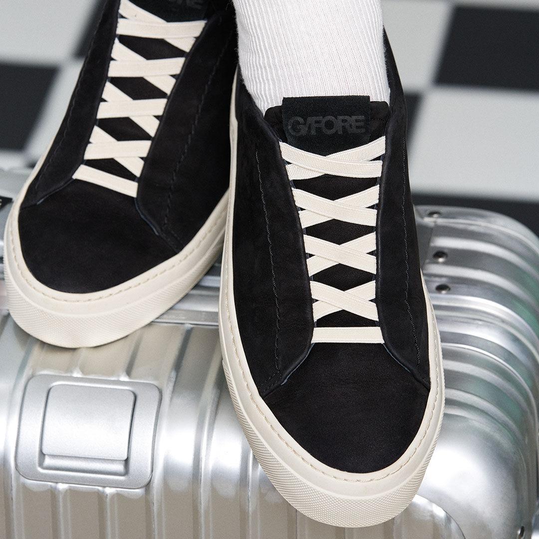 G/FORE ENDEAVOUR SLIP ON LEATHER SNEAKER
