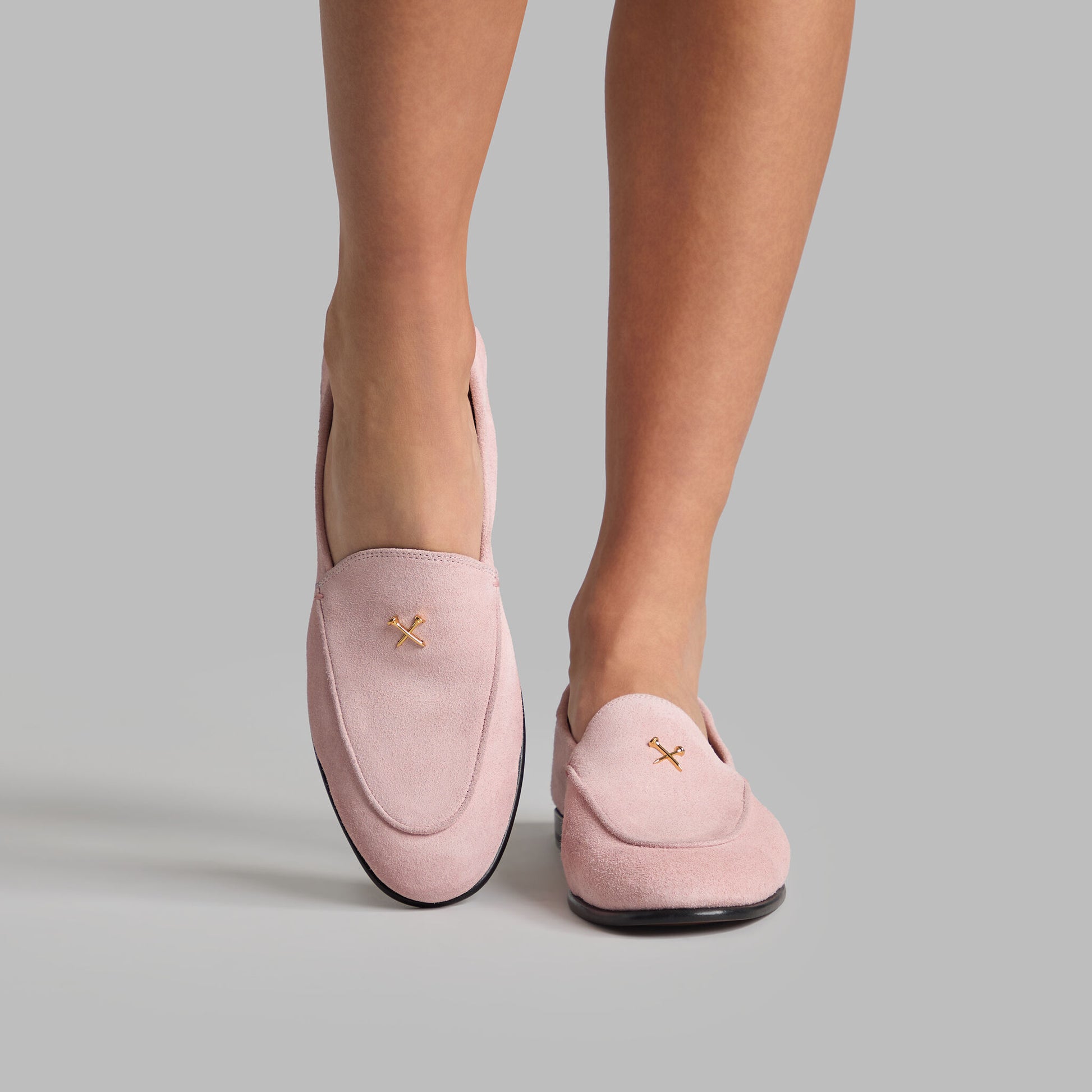 G/FORE METAL TEES SUEDE FLEX LOAFER