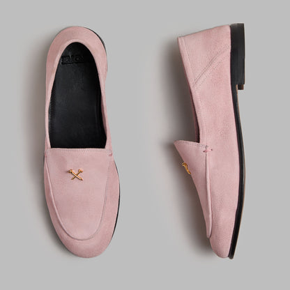 G/FORE METAL TEES SUEDE FLEX LOAFER