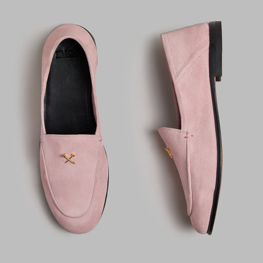 G/FORE METAL TEES SUEDE FLEX LOAFER