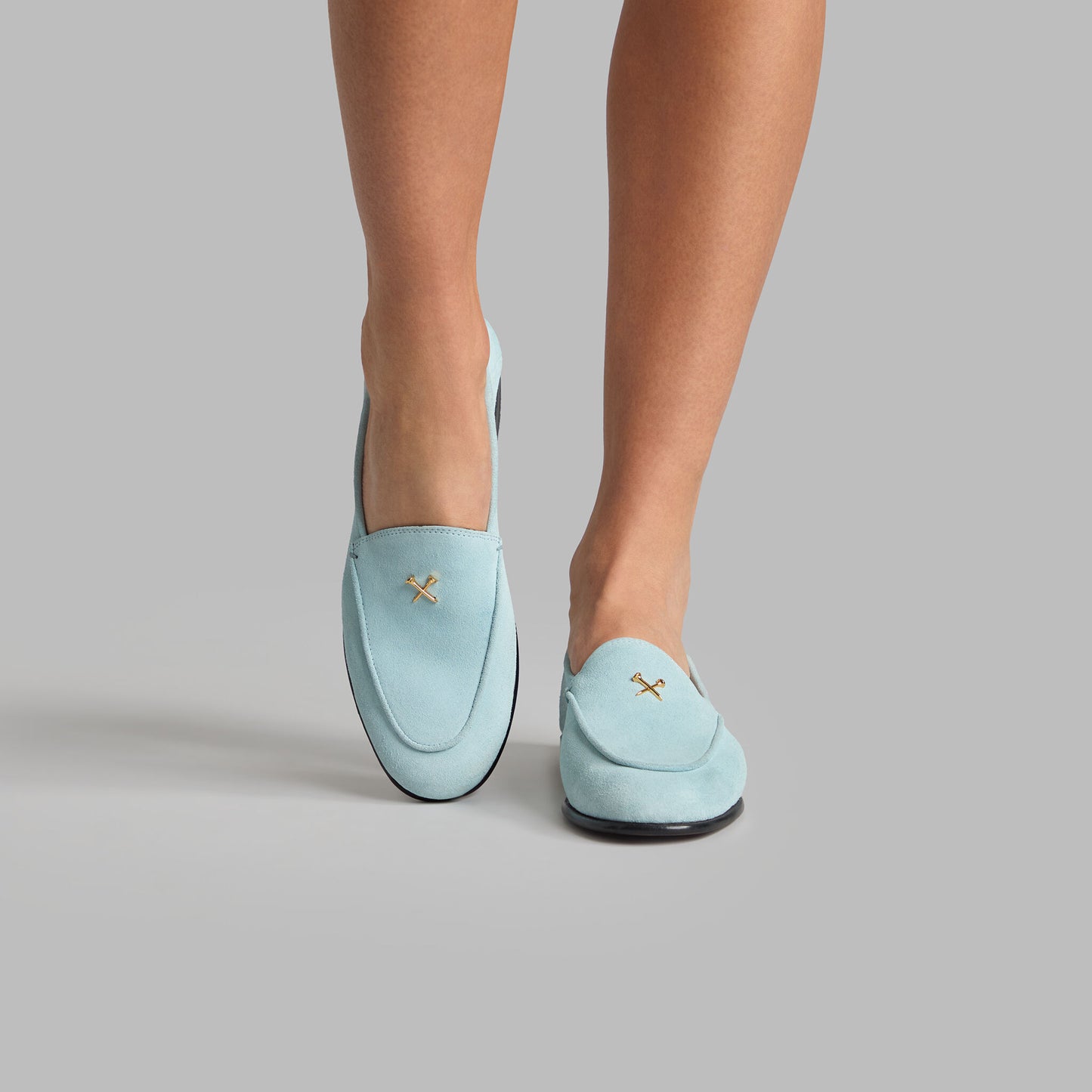 G/FORE METAL TEES SUEDE FLEX LOAFER