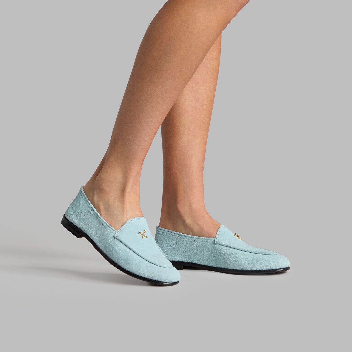 G/FORE METAL TEES SUEDE FLEX LOAFER