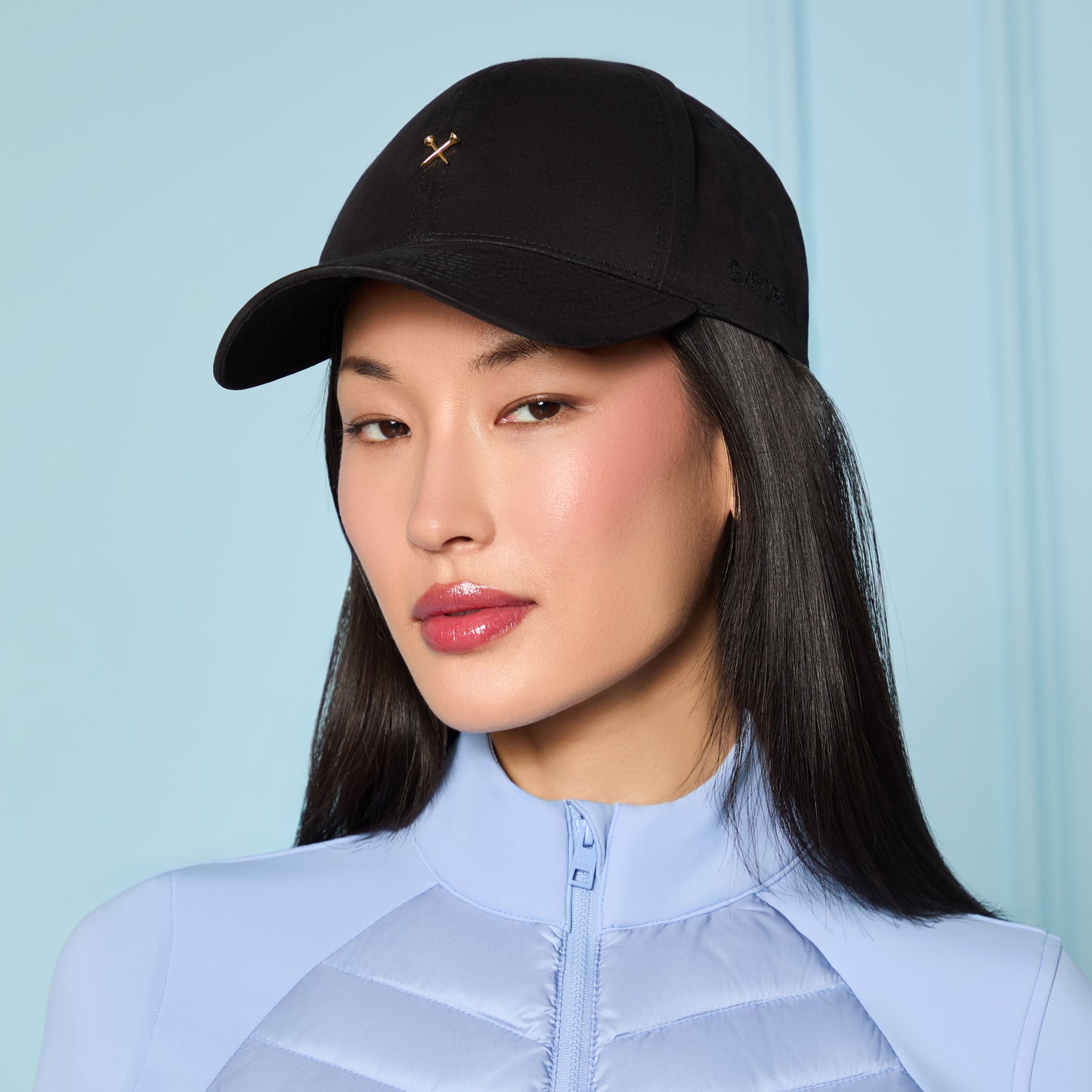 G/FORE METAL TEES WAXED COTTON LOW PROFILE HAT