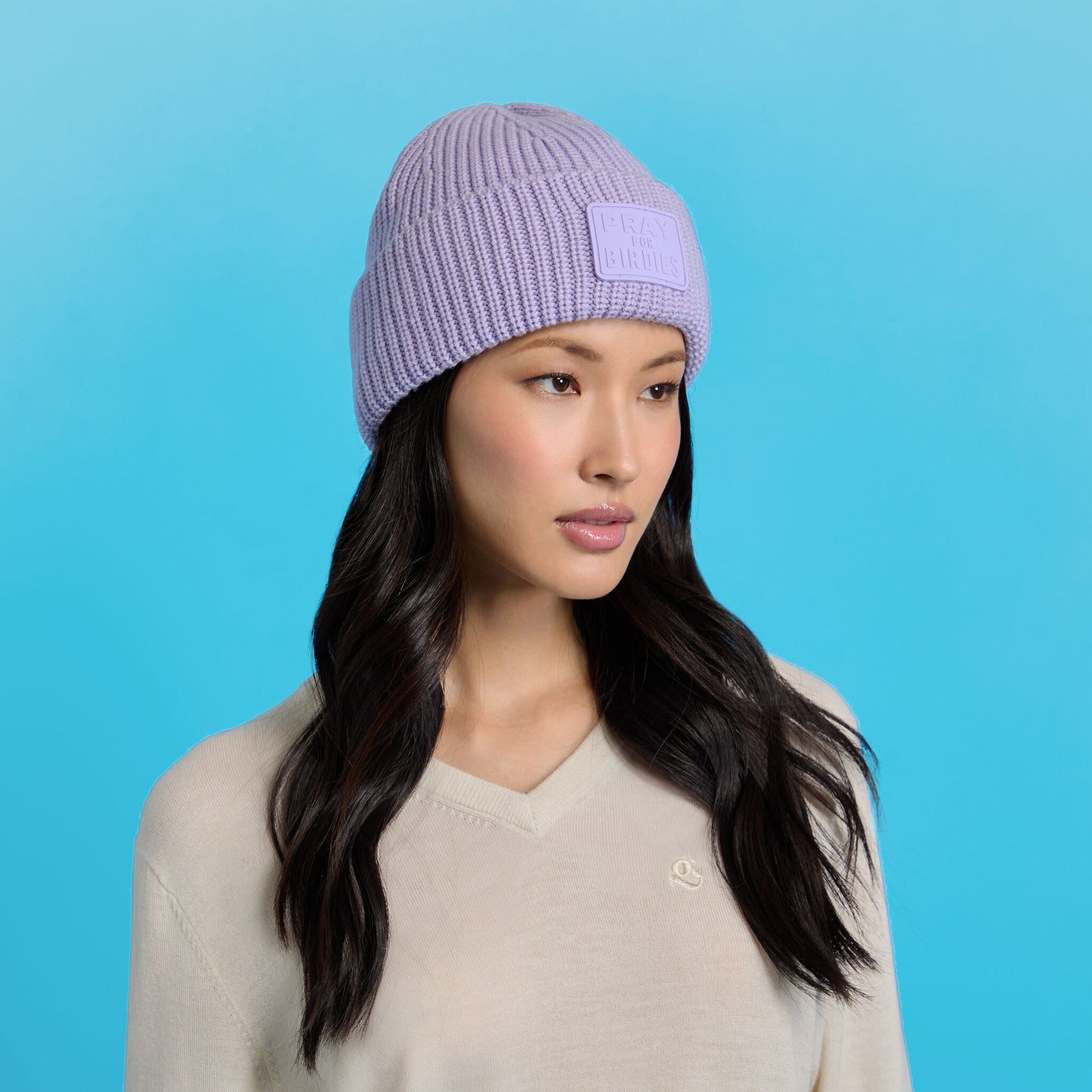 G/FORE PRAY FOR BIRDIES WOOL CASHMERE BEANIE