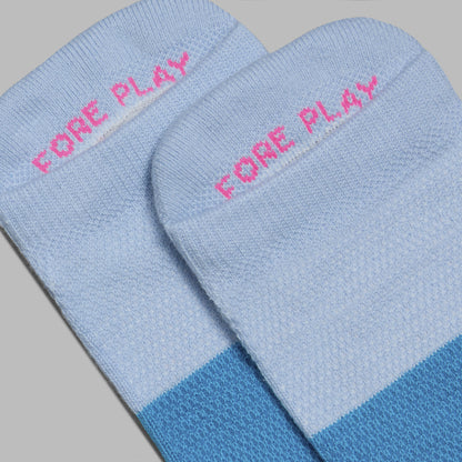 G/FORE TWO TONE FORE PLAY ANKLE SOCK |ACCESSORIES |G/FORE
