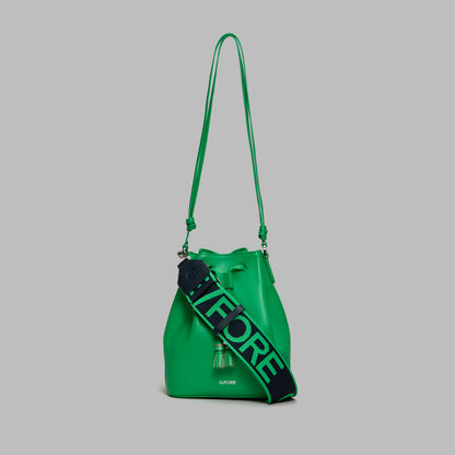 G/FORE LEATHER CART BUCKET BAG