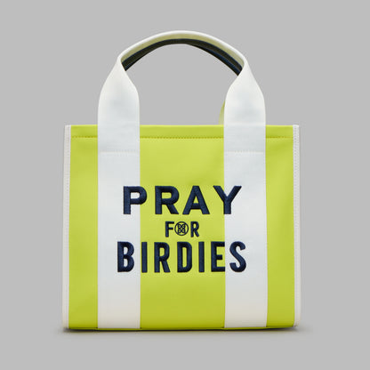 G/FORE PRAY FOR BIRDIES CANVAS SQUARE BAG |ACCESSORIES