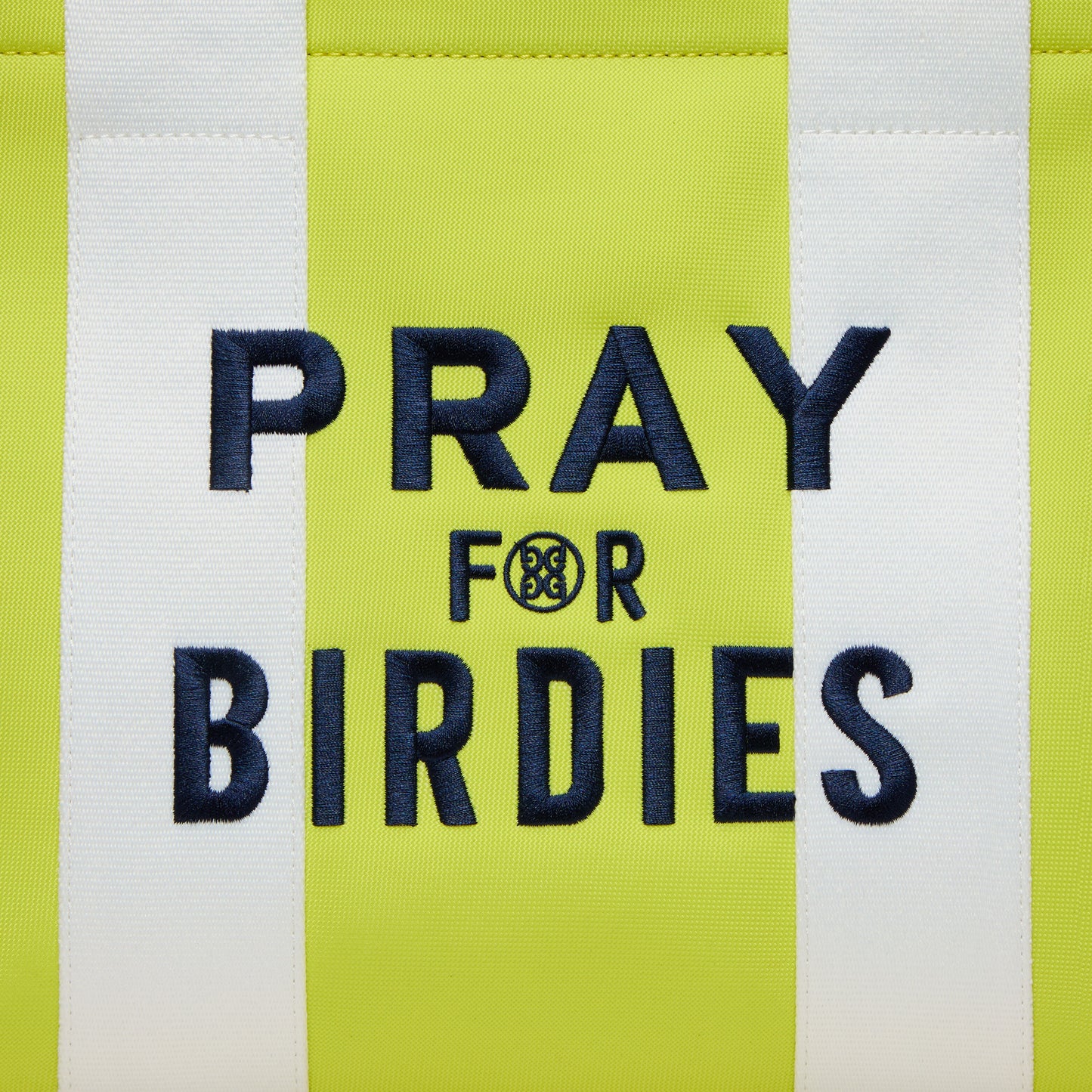 G/FORE PRAY FOR BIRDIES CANVAS SQUARE BAG |ACCESSORIES