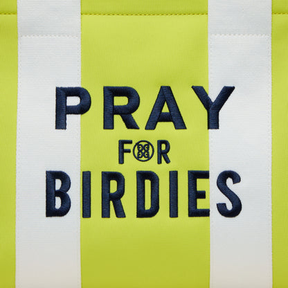 G/FORE PRAY FOR BIRDIES CANVAS SQUARE BAG |ACCESSORIES