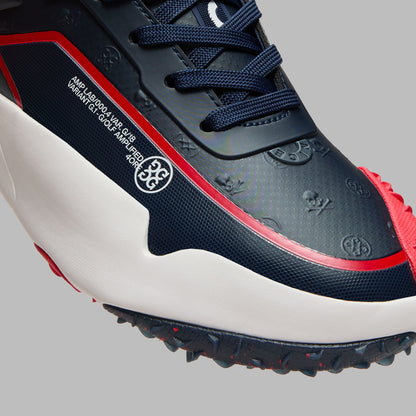 G/FORE G/18 EMBOSSED SKULL & TEES GOLF SHOE