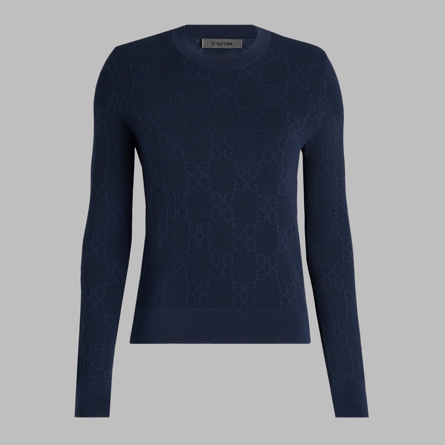 G/FORE POINTELLE G CREWNECK SWEATER