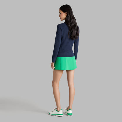 G/FORE POINTELLE G CREWNECK SWEATER
