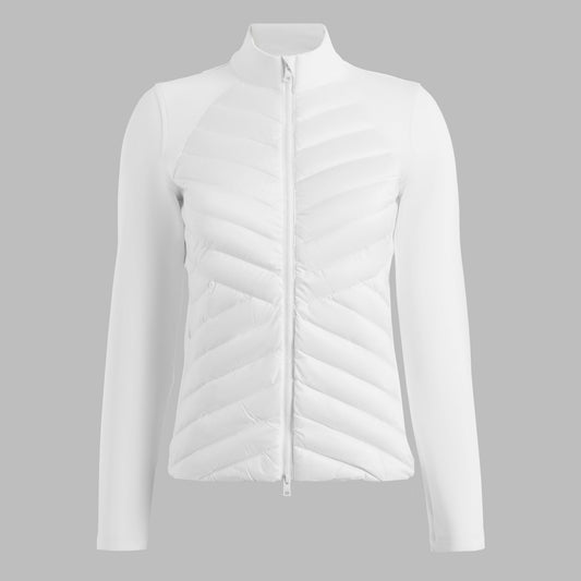 G/FORE V-DOWN QUILTED HYBRID JACKET